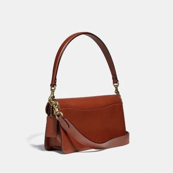 ❤️ Coach Tabby 6793 Shoulder Bag 26 Beige In Signature Canvas With Beadchain - Picture 4 of 7